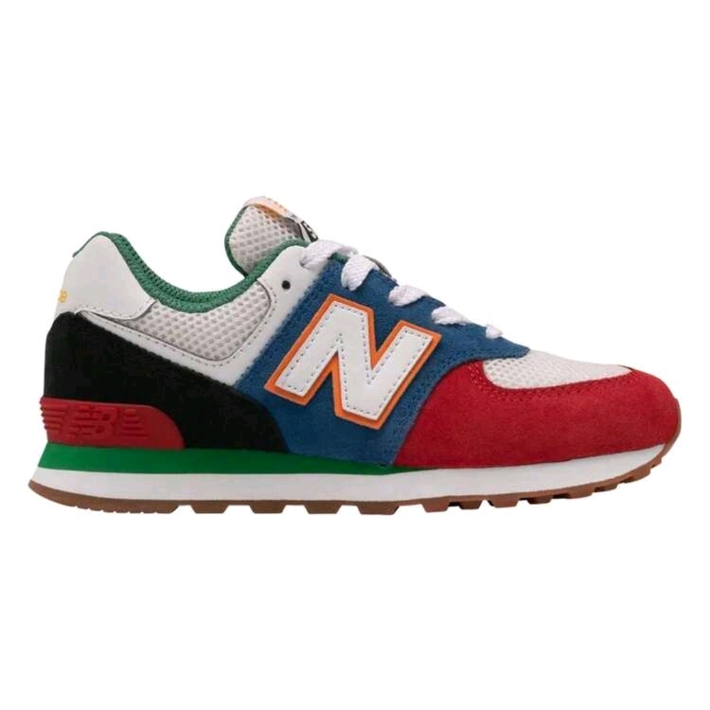 Toddler New Balance Red and Blue Sneakers
